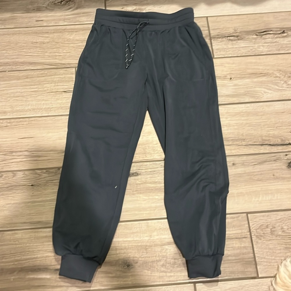 Zella Turquoise Joggers, Kids Large